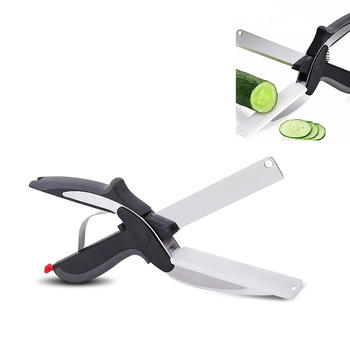 Food Cutter Chopper Clever Stainless Steel Knife