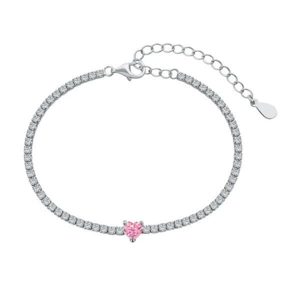 'Love Connection' Sterling Bracelet