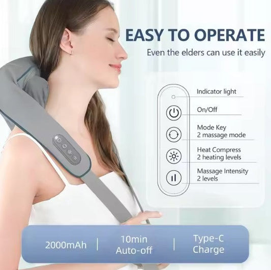 Electric Neck Shoulder Back Massager