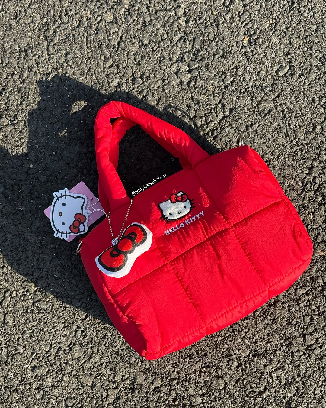 Hello Kitty Puffer Bag