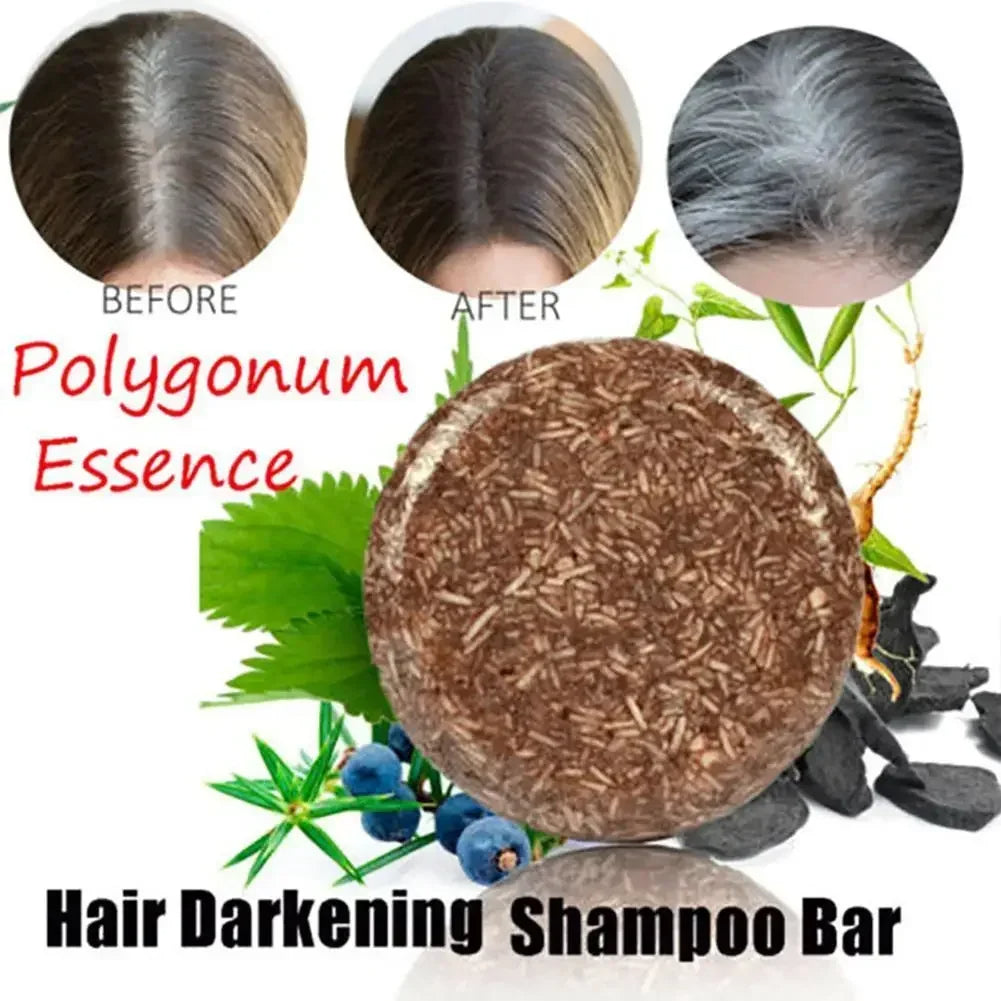 Organic Hair Darkening Shampoo Bar