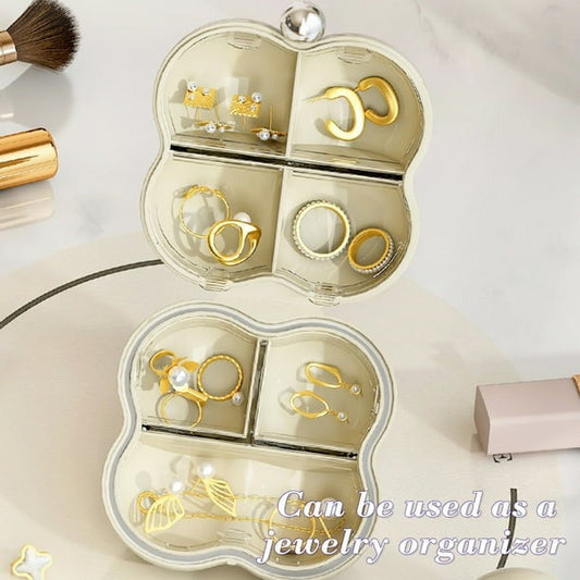 Cloud Shape Mini Jewelry and Pill Box