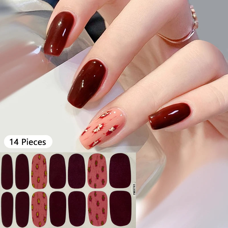 DESIGN GEL NAIL STICKERS