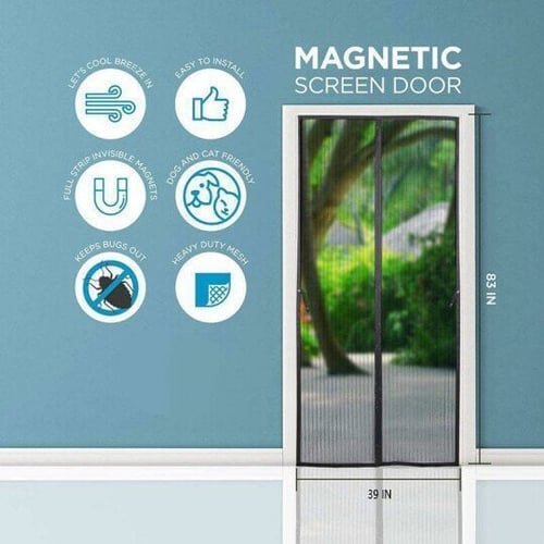 MAGNETIC SCREEN DOOR